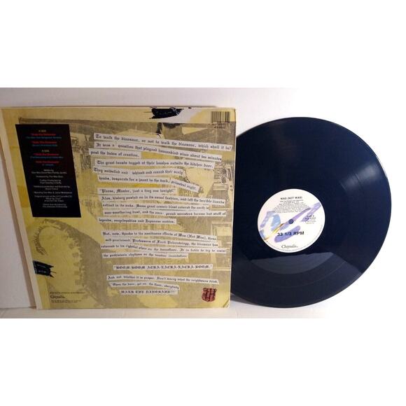 Was Not Was Walk The Dinosaur 12" Vinyl Record Dance Synth-Pop Funk 4 Mixes 1988 - Picture 2 of 2